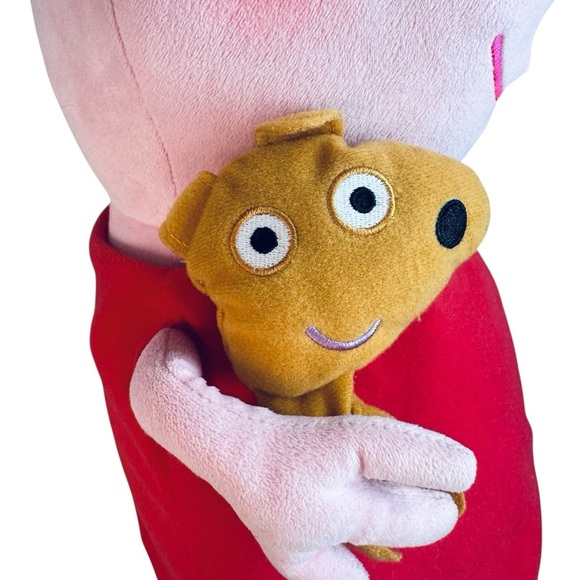 Ty Peppa Pig Holding Danny Dog Large Stuffed Animal Toy 20" - Picture 6 of 10